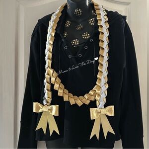 Leis or Homecoming Mum Corsage  Football graduation lei sash graduate senior